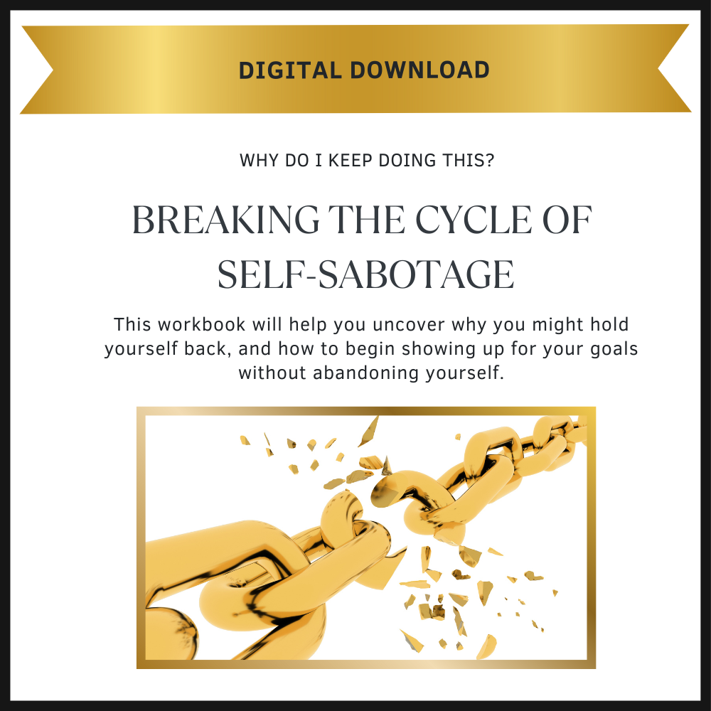 Breaking cycle of self sabotage